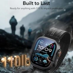 Screen Protector For Apple Watch Ultra 2/1 Black - ESR Amorite -Uniq Sale Store 9 3a4ba1ee 319a 4185 977a 60b03bfc0b4d