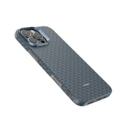 Aramid Fibre Skin For IPhone 16 Pro - Raptic -Uniq Sale Store RapticiPhone16ProBlueAramidFibreSkin9
