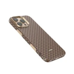 Aramid Fibre Skin For IPhone 16 Pro - Raptic -Uniq Sale Store RapticiPhone16ProBrownAramidFibreSkin6