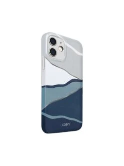 White Marble IPhone 12 Mini Case - Coehl Ciel -Uniq Sale Store coehl blue apple iphone 12 mini white marble iphone 12 mini case coehl ciel 39211244945666