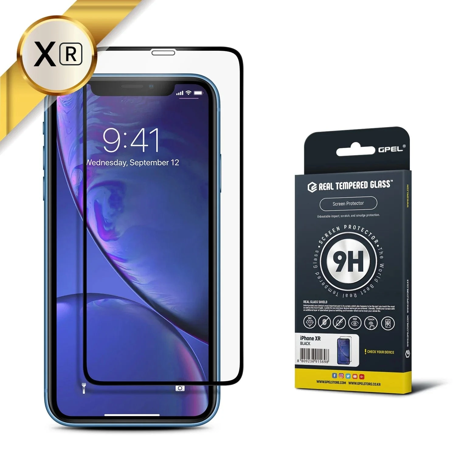 IPhone XR Glass Protector - GPEL 3 IPhone XR Glass Protector - GPEL