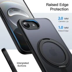 JETech 360 Rotatable Ring IPhone 16e Case - 360 14 JETech 360 Rotatable Ring IPhone 16e Case - 360 -Uniq Sale Store iphone16e360ringmagneticcase6