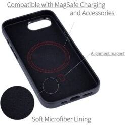 IPhone 16e Synthetic Leather Magnetic Case - Apex Magsafe -Uniq Sale Store iphone16emagneticapexleathercase6
