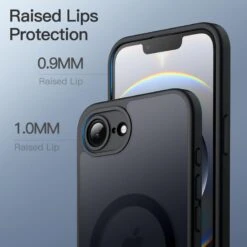 JETech Magnetic Case IPhone 16e - Clear Matte -Uniq Sale Store iphone16ematteclearcase6