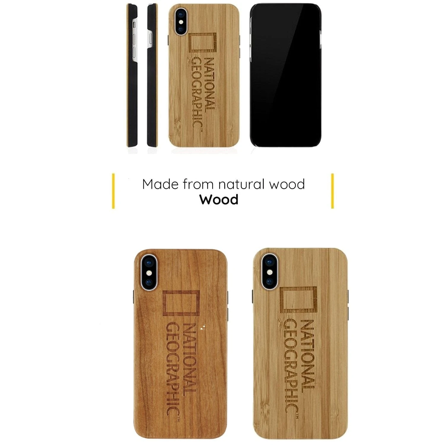 National GeographicNature Wood Case IPhone X 5 National GeographicNature Wood Case IPhone X - Image 3