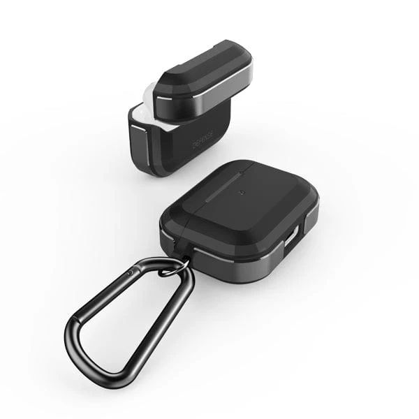 Apple AirPods Pro Black Case - Raptic Trek 7 Apple AirPods Pro Black Case - Raptic Trek - Image 5