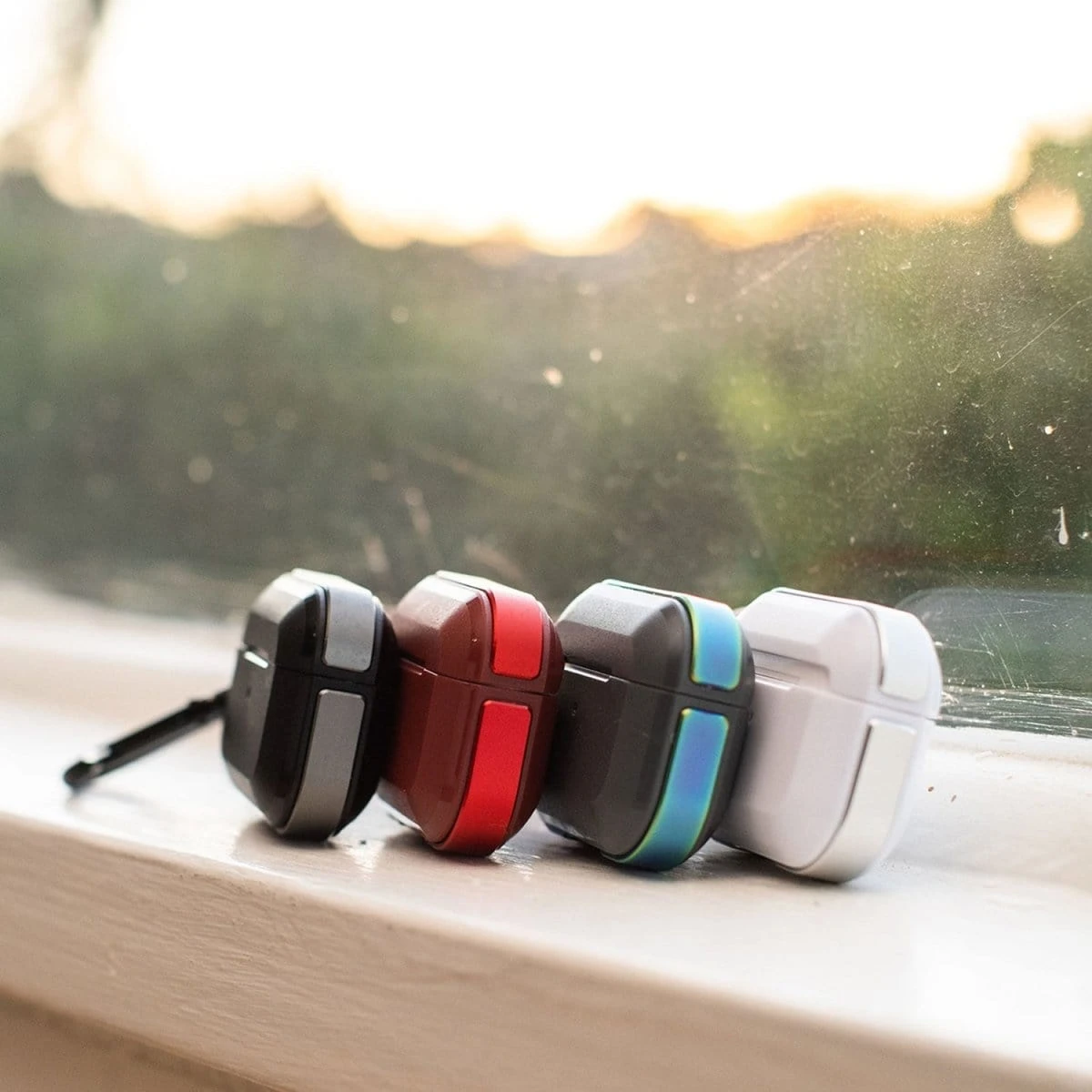 Apple AirPods Pro Silver Case - Raptic Trek 5 Apple AirPods Pro Silver Case - Raptic Trek - Image 3