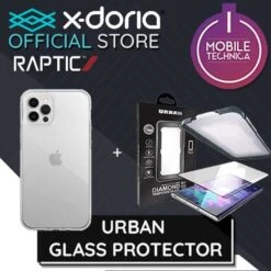 Raptic Clear IPhone 12 Mini Pro Max -Uniq Sale Store raptic cases covers iphone 12 mini clear with urban diamond glass protector raptic clear iphone 12 mini pro max 23512720867506
