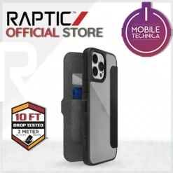 For IPhone 13 Pro Max Case Raptic Urban Leather Flip Wallet MAGNETIC Cover -Uniq Sale Store raptic cases covers iphone 13 black case only for iphone 13 pro max case raptic urban leather flip wallet magnetic cover 30849991147698
