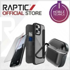 For IPhone 13 Pro Max Case Raptic Urban Leather Flip Wallet MAGNETIC Cover -Uniq Sale Store raptic cases covers iphone 13 black with glass airpods 3 for iphone 13 pro max case raptic urban leather flip wallet magnetic cover 30849991508146