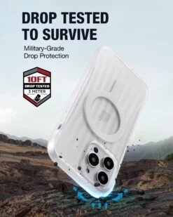 IPhone 14 Pro Frost MagSafe Case - Raptic Clutch MagSafe -Uniq Sale Store raptic cases covers iphone 14 pro frost magsafe case raptic clutch magsafe 41147284422914