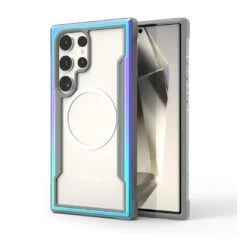 Samsung S24 Ultra MagSafe Shield Case - Raptic -Uniq Sale Store raptic cases covers iridescent samsung s24 ultra magsafe shield case raptic 41153126564098