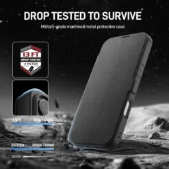 Raptic MagSafe Urban Folio Case With Card Slot For IPhone 16 -Uniq Sale Store raptic cases covers raptic magsafe urban folio case with card slot for iphone 16 41767050346754