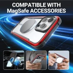 Raptic Shield MagSafe Case For IPhone 16 Plus 24 Raptic Shield MagSafe Case For IPhone 16 Plus -Uniq Sale Store raptic cases covers raptic shield magsafe case for iphone 16 plus 41767246954754