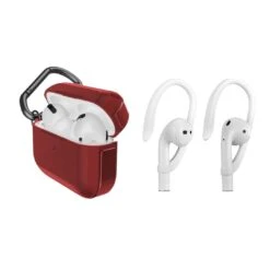 Raptic Trek Airpods Pro Case With Hook - Red