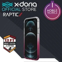 For IPhone 12 Pro Max Mini Case Raptic Air Transparent Bumper Hard Cover -Uniq Sale Store raptic cases covers red gradient apple iphone 12 mini case only for iphone 12 pro max mini case raptic air transparent bumper hard cover 23512317067442