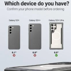 Samsung S24 Ultra MagSafe Shield Case - Raptic -Uniq Sale Store raptic cases covers samsung s24 ultra magsafe shield case raptic 41153103364354