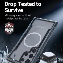 Samsung S24 Ultra MagSafe Shield Case - Raptic -Uniq Sale Store raptic cases covers samsung s24 ultra magsafe shield case raptic 41153103462658