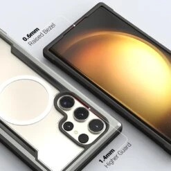 Samsung S24 Ultra MagSafe Shield Case - Raptic -Uniq Sale Store raptic cases covers samsung s24 ultra magsafe shield case raptic 41153103495426