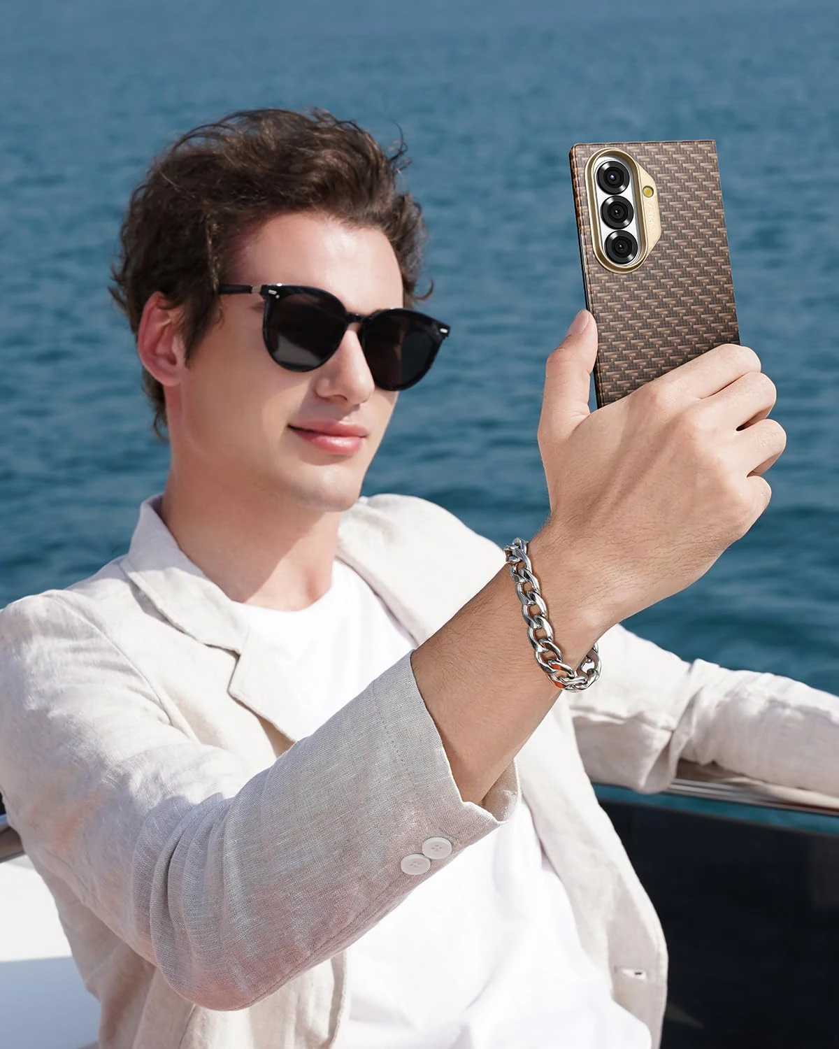 Samsung Galaxy Fold 7 Aramid Case - Raptic Humble Desert 10 Samsung Galaxy Fold 7 Aramid Case - Raptic Humble Desert - Image 8