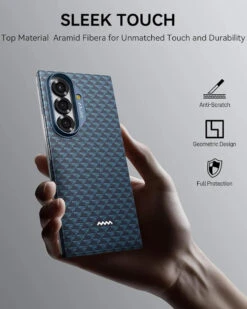 Samsung Galaxy Fold 7 Aramid Case - Raptic Profound Navy -Uniq Sale Store rn image picker lib temp 6f137901 fcd4 4e93 aa36 a6d557c874fa
