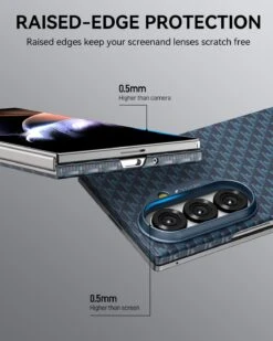 Samsung Galaxy Fold 7 Aramid Case - Raptic Profound Navy -Uniq Sale Store rn image picker lib temp b38cb8aa 7384 4ded 95f6 0e996a2ea191