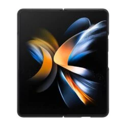Galaxy Z Fold 4 Leather Cover Black - Samsung -Uniq Sale Store samsung cases covers galaxy z fold 4 leather cover black samsung 39184525689090