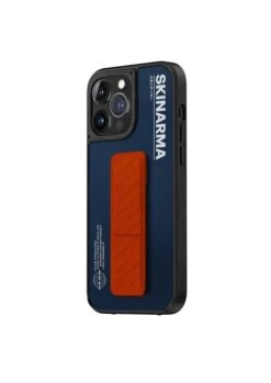 IPhone 14 Pro Max Kickstand Hand Grip Case - Skinarma GYO -Uniq Sale Store skinarma cases covers blue iphone 14 pro max 6 7 gyo case skinarma 39115184275714