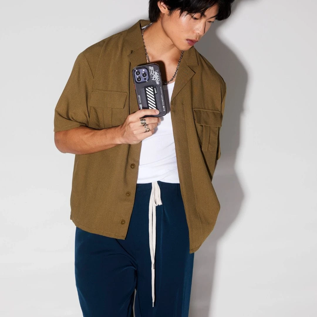 IPhone 14 Pro Max Clear Kickstand Case - Skinarma KAZE 10 IPhone 14 Pro Max Clear Kickstand Case - Skinarma KAZE - Image 8