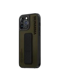 IPhone 14 Pro Max Kickstand Hand Grip Case - Skinarma GYO -Uniq Sale Store skinarma cases covers olive iphone 14 pro max 6 7 gyo case skinarma 39115184505090