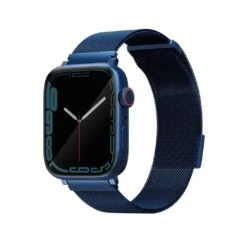 Apple Watch Steel Mesh Band - UNIQ Dante -Uniq Sale Store uniq apple watch bands 45 44 42mm blue apple watch steel mesh band uniq dante 39159496704258