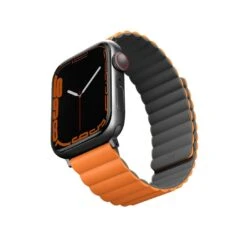 Apple Watch Interchangeable Band - UNIQ Revix -Uniq Sale Store uniq apple watch bands 49 45 44 42mm grey orange apple watch interchangeable band uniq revix 39159499784450