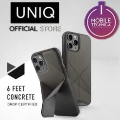 IPhone 12 Pro UNIQ Transforma Folding Case - Black -Uniq Sale Store uniq cases covers iphone 12 pro uniq transforma folding case black 39159539106050
