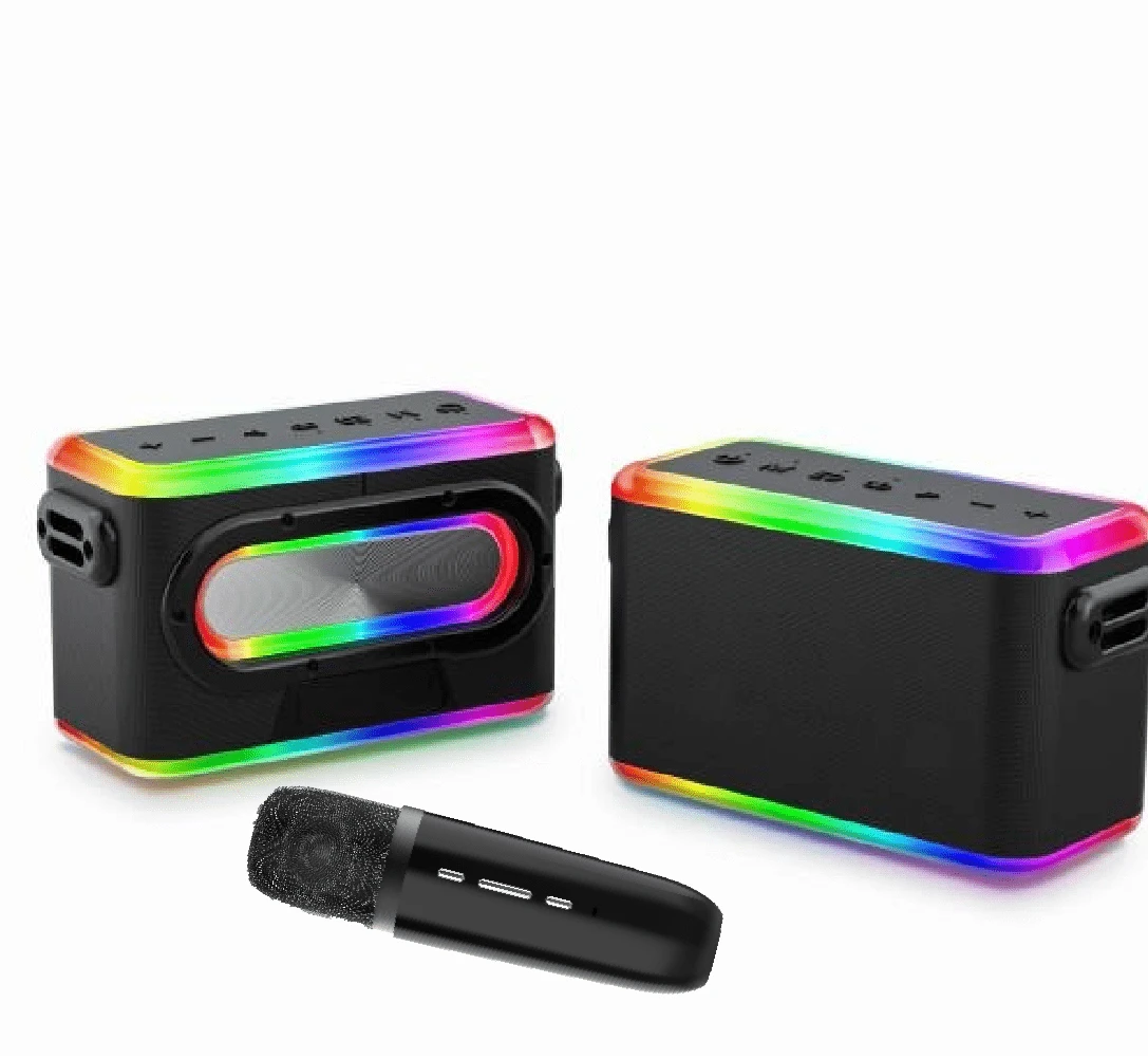 RGB Party Karaoke Speaker Bundle - Urban Kbox 3 RGB Party Karaoke Speaker Bundle - Urban Kbox