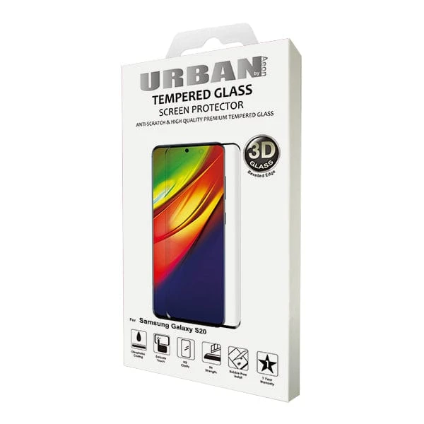 Samsung Galaxy S20 - Urban Glass Screen Protector 3 Samsung Galaxy S20 - Urban Glass Screen Protector