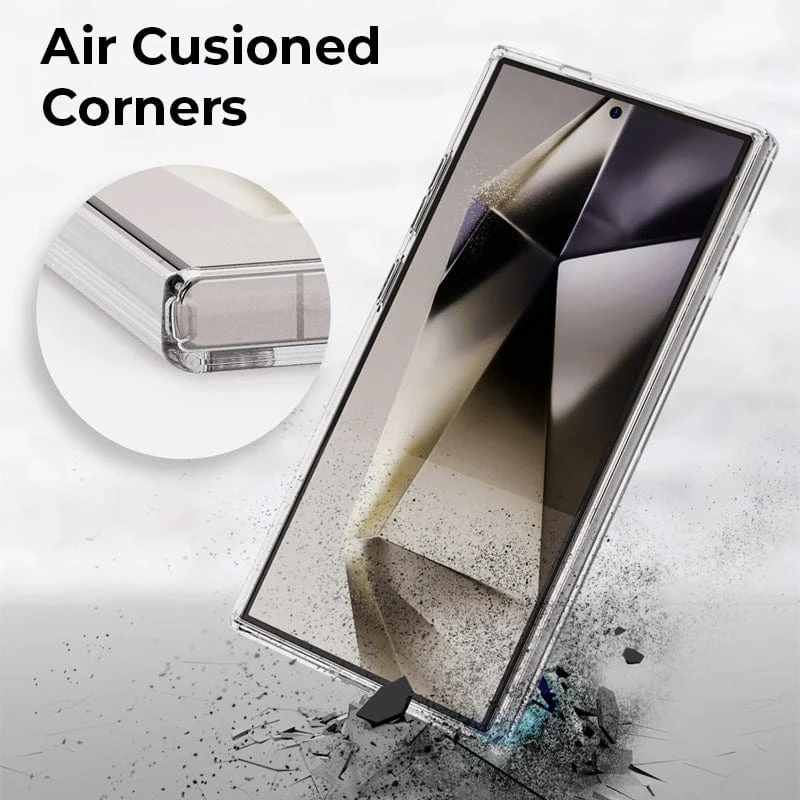 Samsung S24 Ultra Clear Case - Urban Clear 4 Samsung S24 Ultra Clear Case - Urban Clear - Image 2