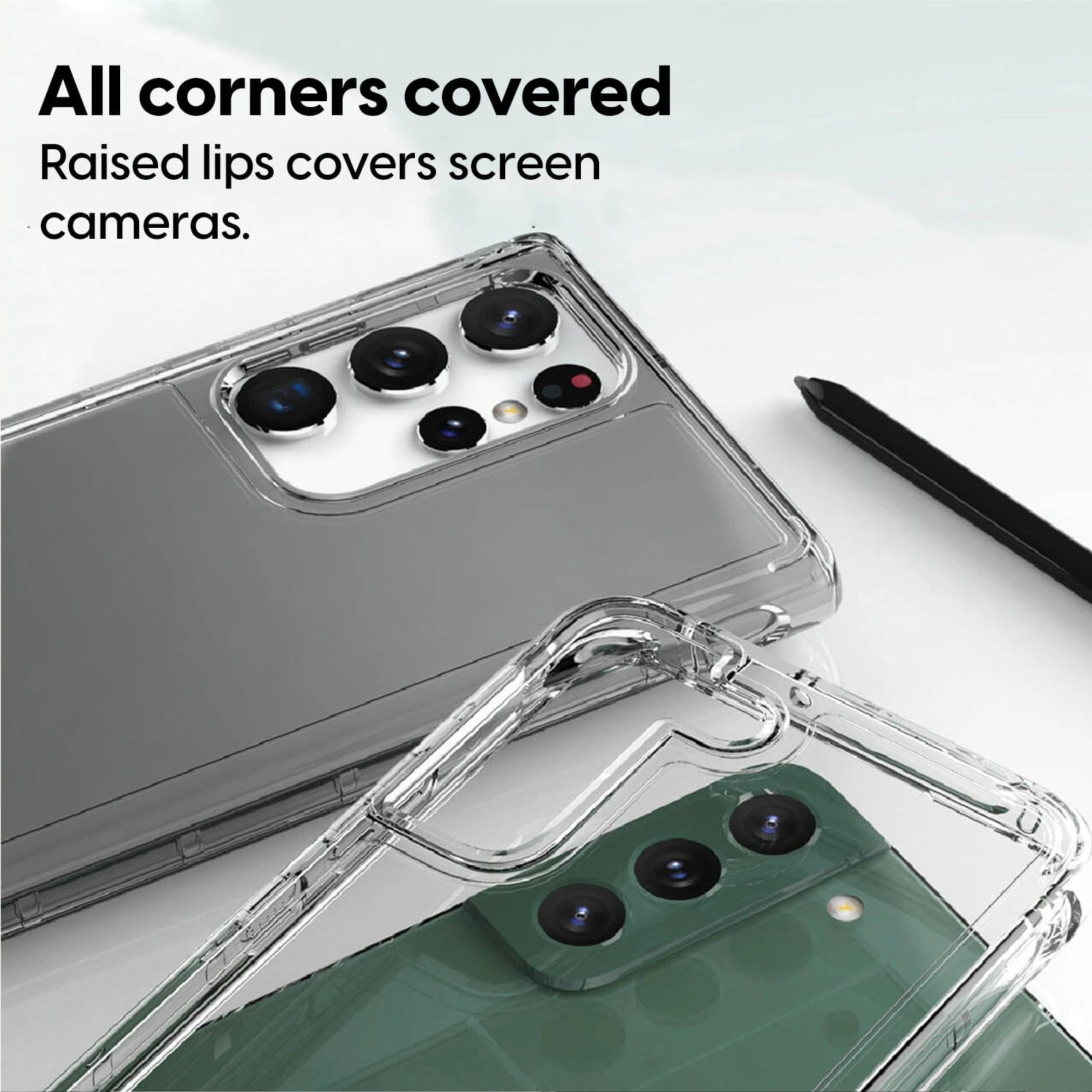 Samsung Galaxy S22 Clear Case - Urban Clear 6 Samsung Galaxy S22 Clear Case - Urban Clear - Image 4