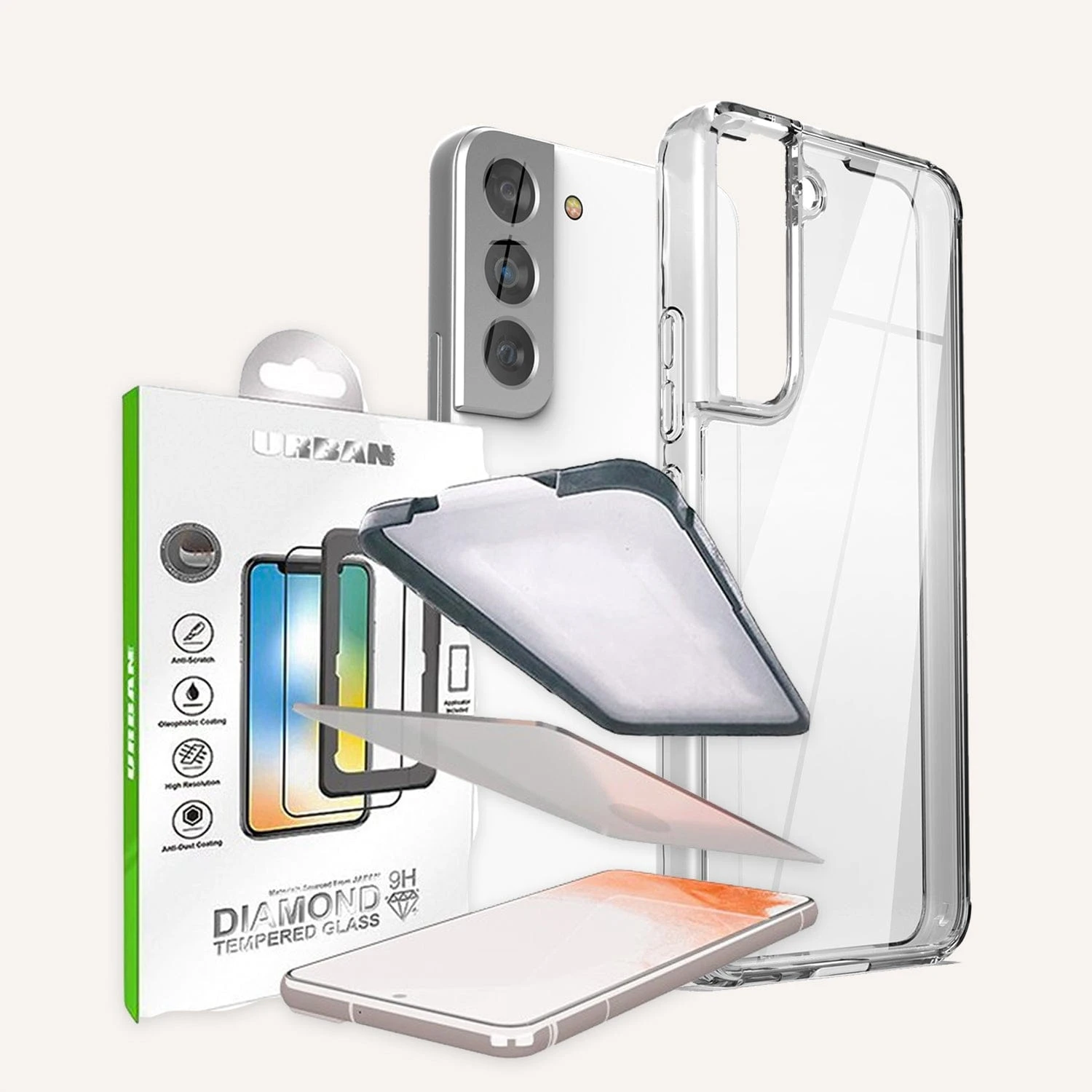 Samsung Galaxy S22 Clear Case - Urban Clear 7 Samsung Galaxy S22 Clear Case - Urban Clear - Image 5