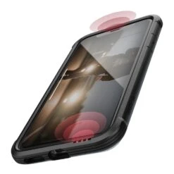 X-Doria Defense Lux Pro Apple IPhone XS Max Leather Protective Case Cover -Uniq Sale Store x doria cases covers black leather x doria defense lux pro apple iphone xs max leather protective case cover 4116294139953