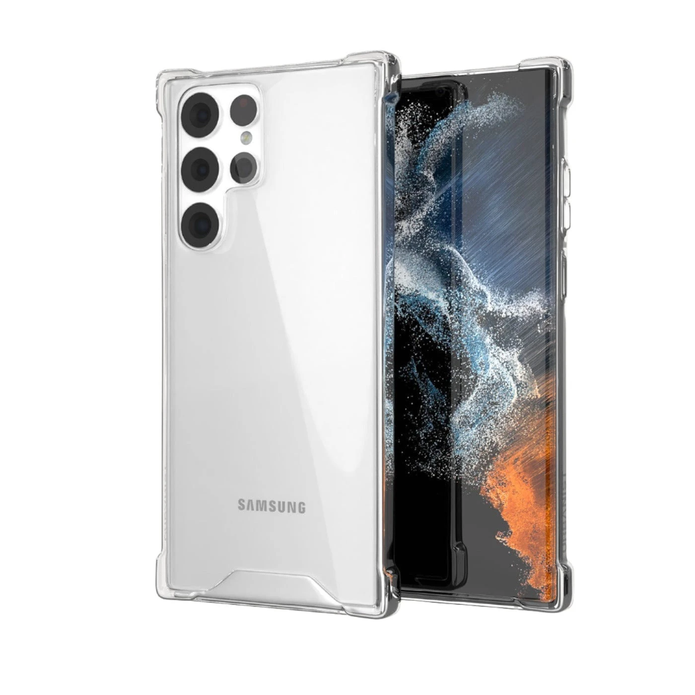 Samsung Galaxy S22 Ultra Clear Case - Urban Clear 3 Samsung Galaxy S22 Ultra Clear Case - Urban Clear