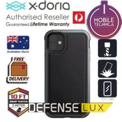 X-Doria Defense Lux IPhone 11 Pro Max Carbon Leather 30 X-Doria Defense Lux IPhone 11 Pro Max Carbon Leather -Uniq Sale Store x doria cases covers iphone 11 black leather x doria defense lux iphone 11 pro max carbon leather 14303990906929