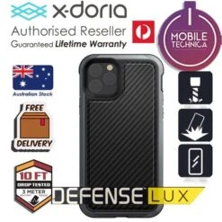 X-Doria Defense Lux IPhone 11 Pro Max Carbon Leather 33 X-Doria Defense Lux IPhone 11 Pro Max Carbon Leather -Uniq Sale Store x doria cases covers iphone 11 pro carbon fibre x doria defense lux iphone 11 pro max carbon leather 14807822401585