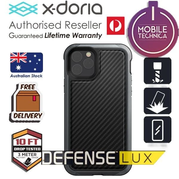 X-Doria Defense Lux IPhone 11 Pro Max Carbon Leather 18 X-Doria Defense Lux IPhone 11 Pro Max Carbon Leather - Image 16