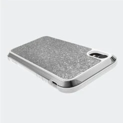 IPhone Xs Max Defense Lux White Glitter -Uniq Sale Store x doria cases covers white glitter iphone xs max defense lux white glitter 15302782582833
