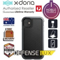 X-Doria Defense Lux IPhone 11 Pro Max Carbon Leather 32 X-Doria Defense Lux IPhone 11 Pro Max Carbon Leather -Uniq Sale Store x doria cases covers x doria defense lux iphone 11 pro max carbon leather 14303991070769