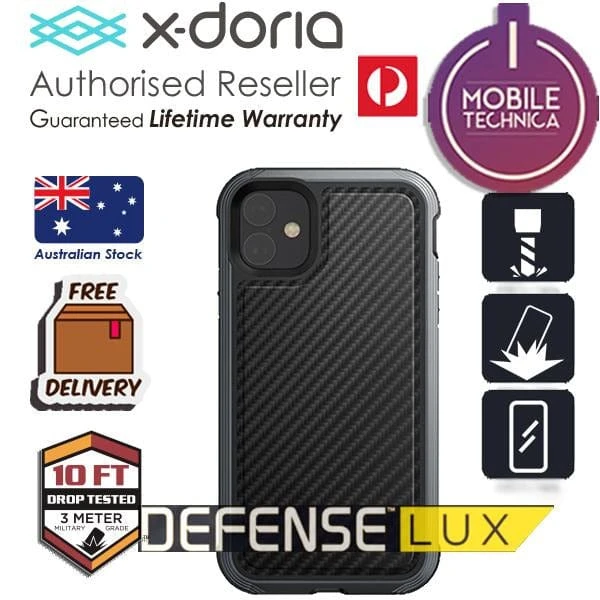 X-Doria Defense Lux IPhone 11 Pro Max Carbon Leather 17 X-Doria Defense Lux IPhone 11 Pro Max Carbon Leather - Image 15
