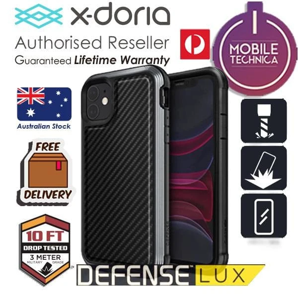 X-Doria Defense Lux IPhone 11 Pro Max Carbon Leather 14 X-Doria Defense Lux IPhone 11 Pro Max Carbon Leather - Image 12