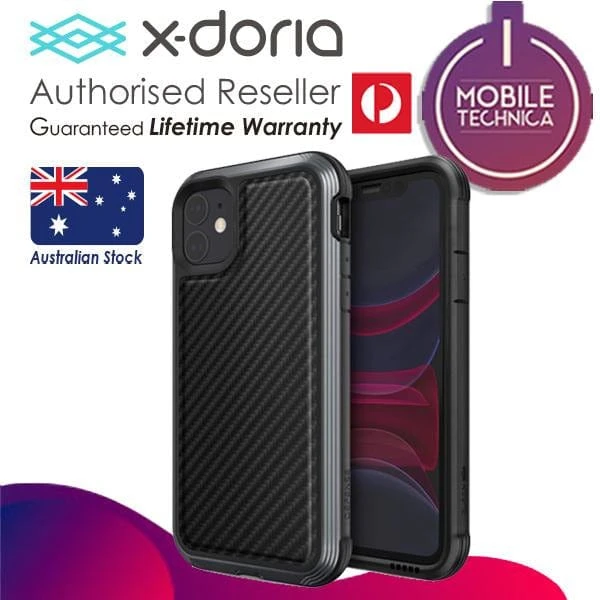 X-Doria Defense Lux IPhone 11 Pro Max Carbon Leather 5 X-Doria Defense Lux IPhone 11 Pro Max Carbon Leather - Image 3